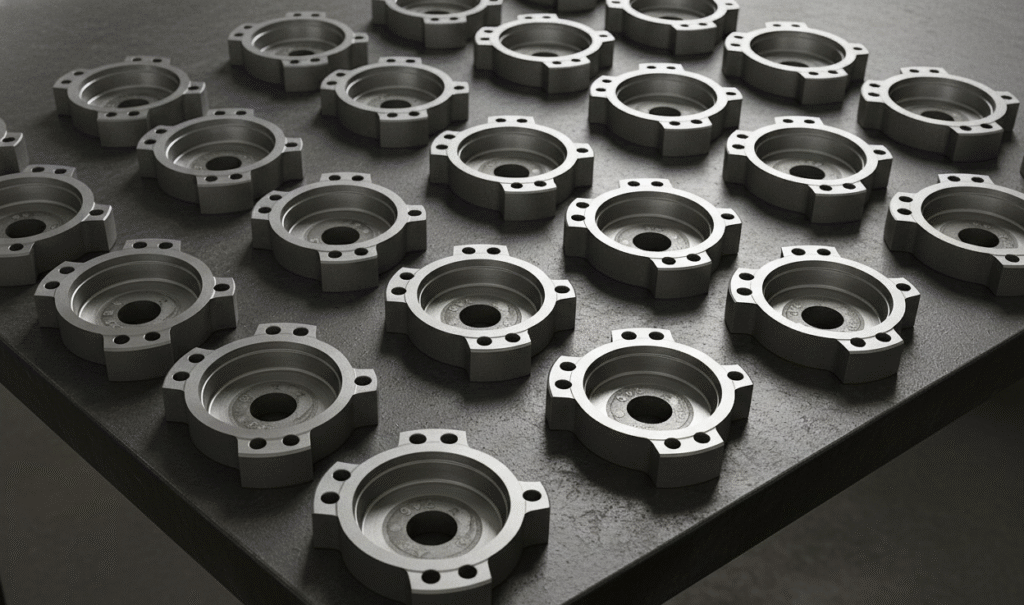 Producción en Serie de Piezas Metálicas