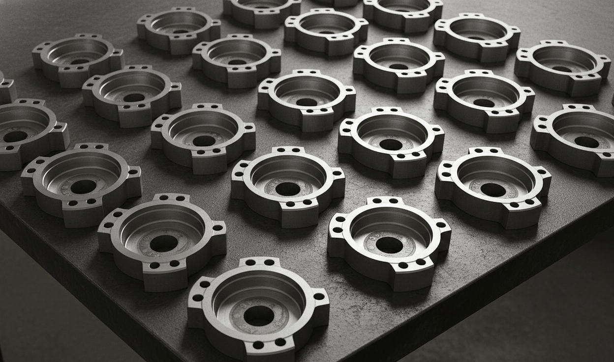 Producción en serie de piezas Metálicas