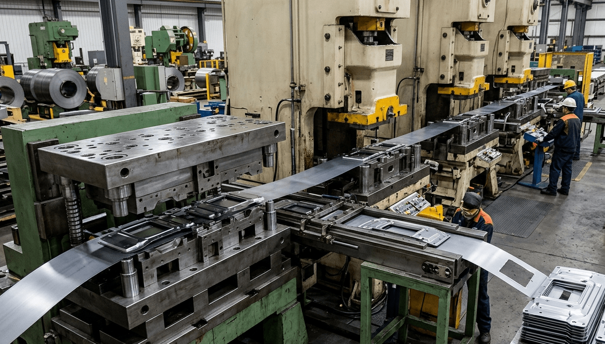 Troqueles industriales para líneas de estampado eficientes: optimización clave antes del cierre trimestral